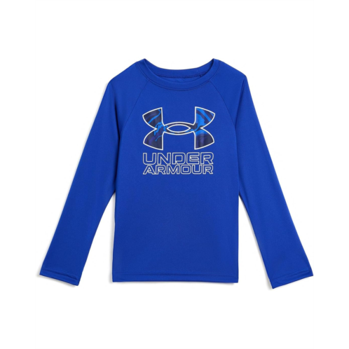 Boys Under Armour Kids Tech Hybrid Print Long Sleeve (Big Kid)