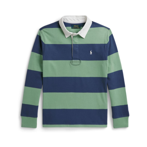 Boys Polo Ralph Lauren Kids The Iconic Rugby Shirt (Big Kid)