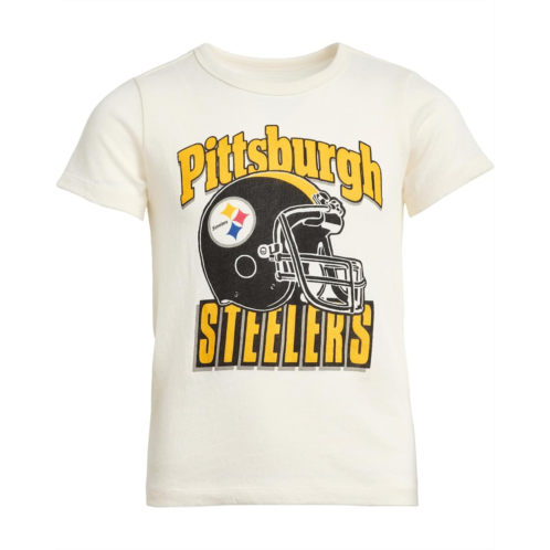 Kids Junk Food Clothing Kids NFL Pittsburgh Steelers Helmet Tee (Little Kid/Big Kid)