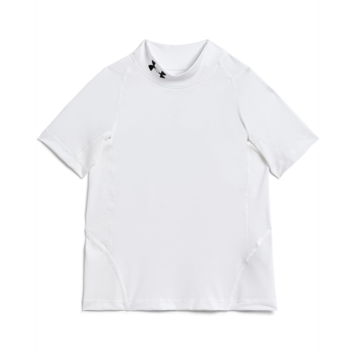 Boys Under Armour Kids HeatGear Armour Mock Neck Short Sleeve (Big Kid)