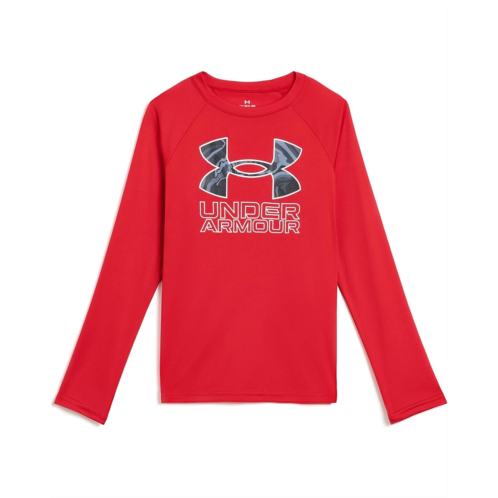 Boys Under Armour Kids Tech Hybrid Print Long Sleeve (Big Kid)
