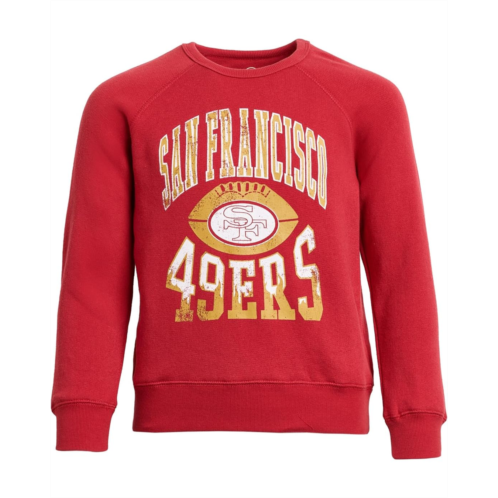 Kids Junk Food Clothing Kids NFL San Francisco 49ers Hot Route Raglan Fleece (Little Kid/Big Kid)