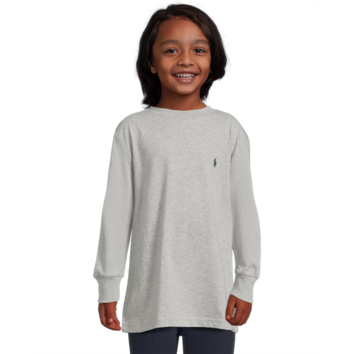 Boys Polo Ralph Lauren Kids Cotton Jersey Long Sleeve Tee (Big Kids)