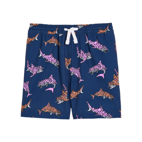 Boys Chubbies Kids The Lil King Of Seas Swim Trunks (Infant/Toddler/Little Kid)