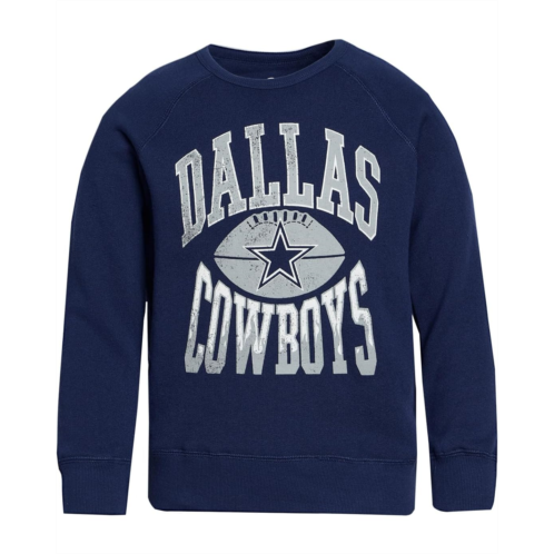 Kids Junk Food Clothing Kids NFL Dallas Cowboys Hot Route Raglan Fleece (Little Kid/Big Kid)
