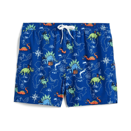 Boys Chubbies Kids The Rex Marks The Spots Lined Swim Trunk (Big Kid)