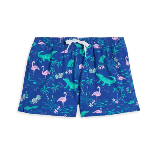 Boys Chubbies Kids The Swamp And Circumstances Lined Swim Trunk (Big Kid)