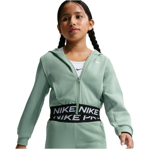 Girls Nike Kids Pro Fleece Dri-FIT Full-Zip Hoodie (Little Kid/Big Kid)