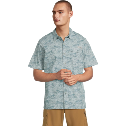 Mens Columbia Wild Cast Camp Shirt