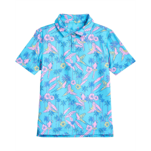 Boys Chubbies Kids The Flock Party Performance Polo (Big Kid)