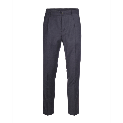 L.B.M. 1911 tailored stretch virgin wool trousers