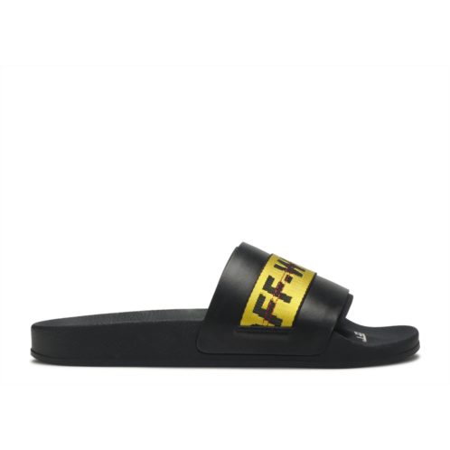 Off White Sliders Black Yellow