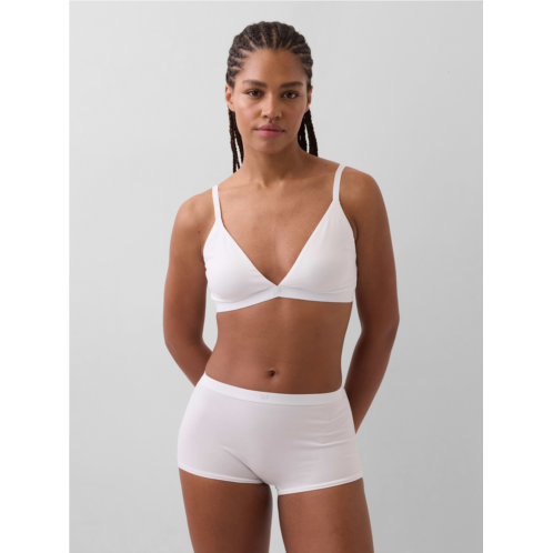 Gap Organic Stretch Cotton Triangle Bra