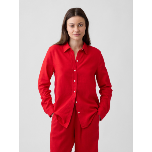 Gap Linen-Blend Easy Shirt