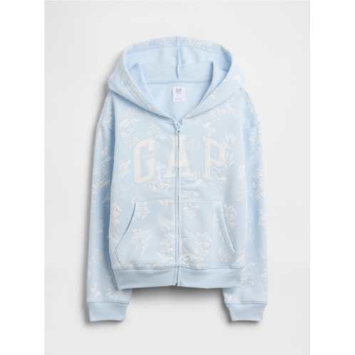 Kids Relaxed Gap Logo Zip Hoodie