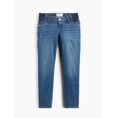 Gap Maternity Inset Panel Vintage Slim Jeans