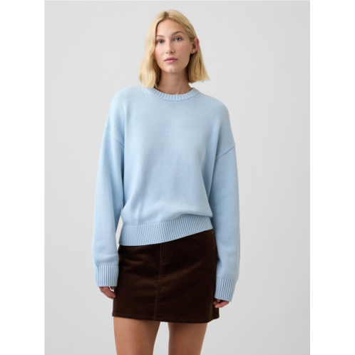 Gap Relaxed Stripe Crewneck Sweater