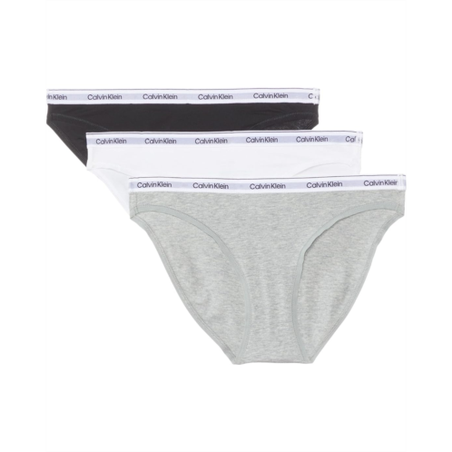 Womens Calvin Klein Underwear Modern Logo Bikini 3-Pack
