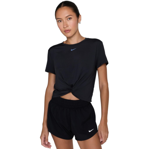 Womens Nike One Classic Twist Dri-FIT Short Sleeve Top