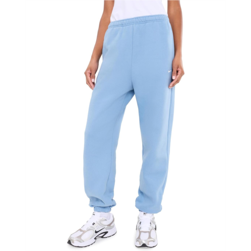 Womens Nike Studio Fleece Midweight High-Rise Oversized Cuffed Pants
