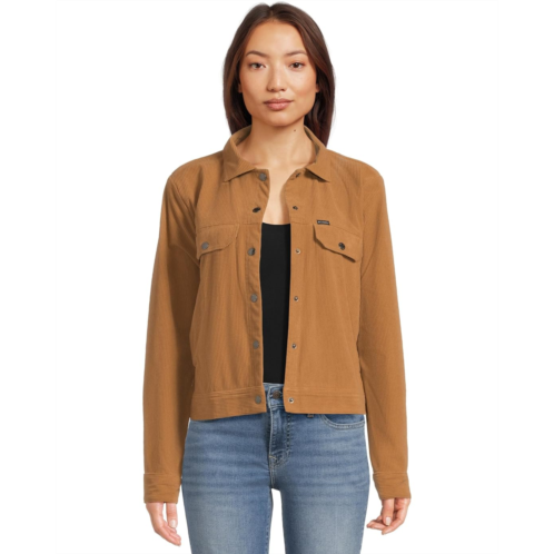Womens Columbia Blue Point Creek Short Corduroy Shirt Jacket