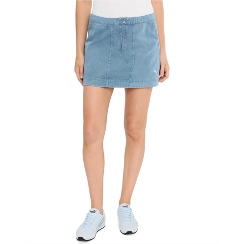 Womens PUMA Future Archive Washed Twill Skirt