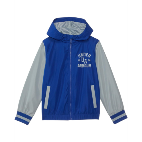 Boys Under Armour Kids Wintuck Varsity Windbreaker (Big Kid)