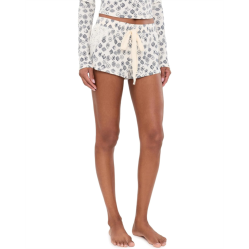 Womens Free People Made You Blush Shorts