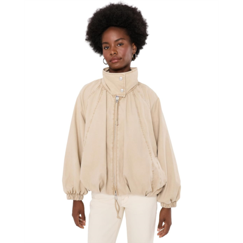 Womens Free People Chelsea Funnel Neck Jacket