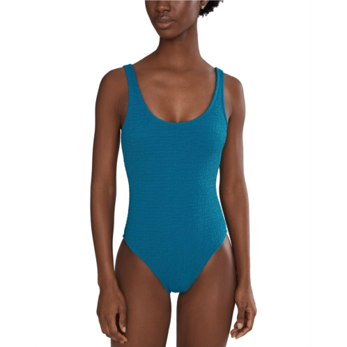 Womens Nike Shoreline Pucker Scoop Neck One Piece