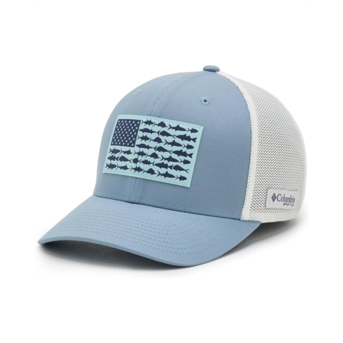 Columbia PFG Fish Flag Mesh Ball Cap