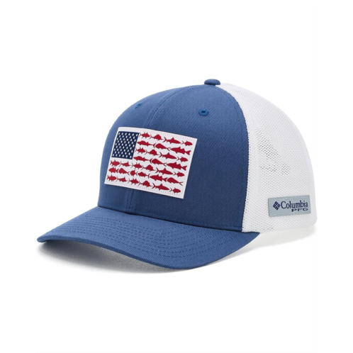Columbia PFG Fish Flag Mesh Ball Cap