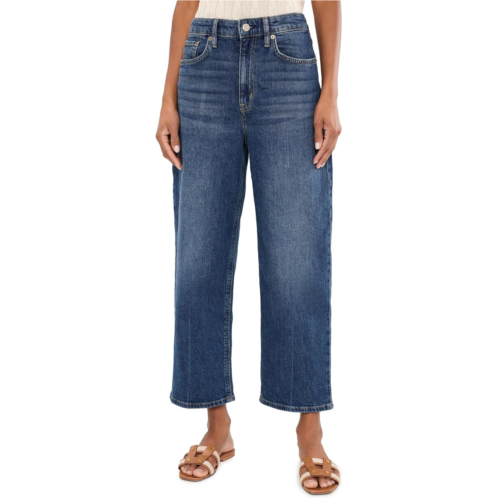 POLO Ralph Lauren Womens Lauren Ralph Lauren High-Rise Relaxed Straight Jeans