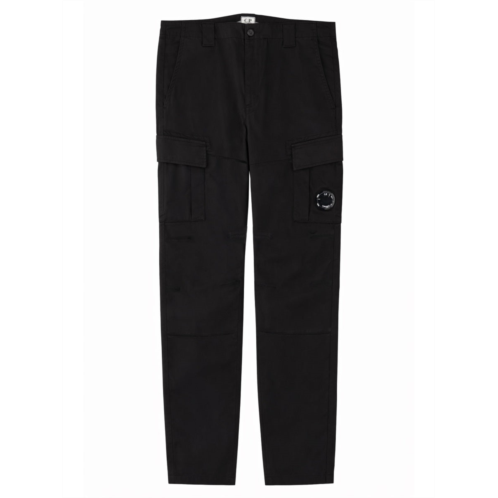 C.P. COMPANY neutral ergonomic straight-leg cotton-blend cargo pants