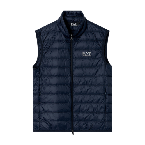 EA7 EMPORIO ARMANI packable quilted gilet with goose down filling