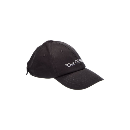 off-white logo baseball cap