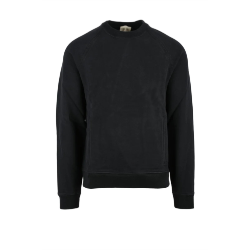 TEN C cotton crewneck sweatshirt black