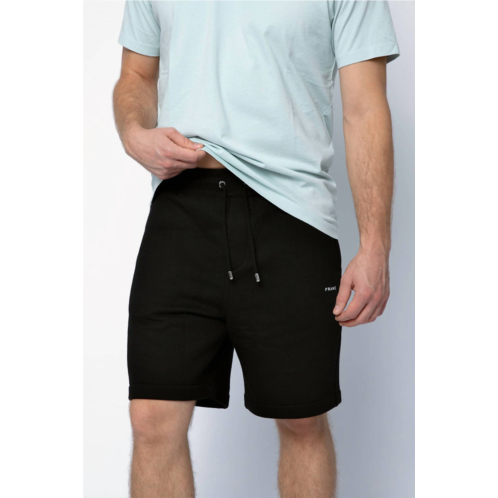 FRAME sweat banded short in noir
