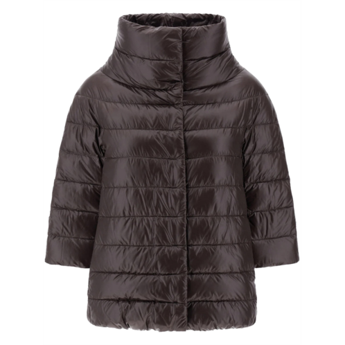 HERNO aminta high collar down jacket