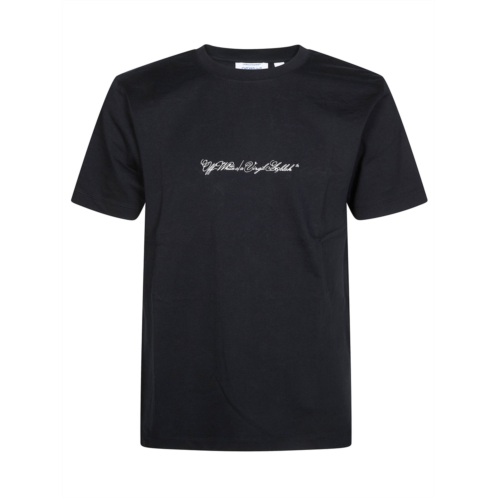 OFF-WHITE black arrow pattern back graphic t-shirt