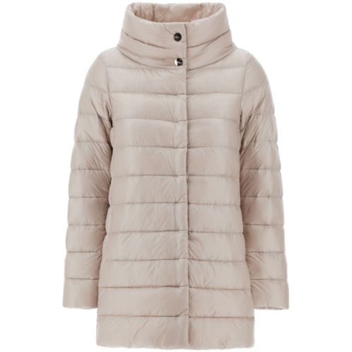 HERNO amelia polyamide horizontal padding down jacket