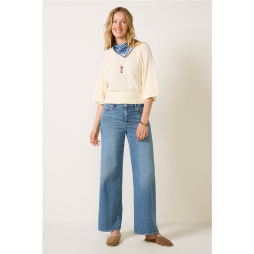 FRAME womens le slim palazzo jeans