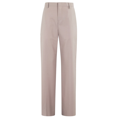 Briglia tailored straight-leg trousers with subtle waistband