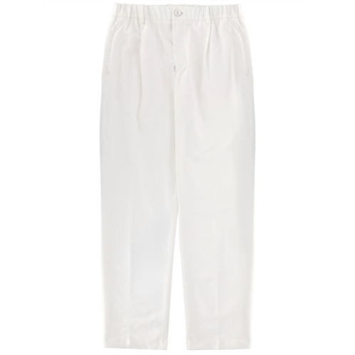 HERNO minimalist tailored polyester straight-leg pants