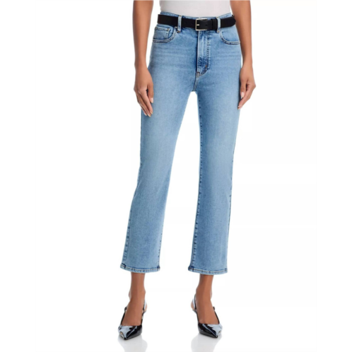FRAME pencil crop ankle jeans in lark