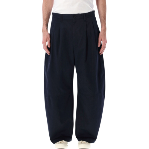 COMME DES GARCONS wide leg pleated front chino pants