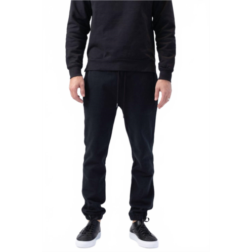 FRAME service drawstring sweatpants in faded noir
