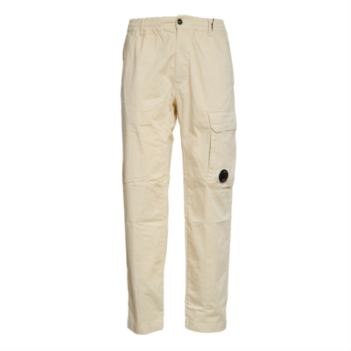 C.P. COMPANY stretch sateen regular cargo casual pants
