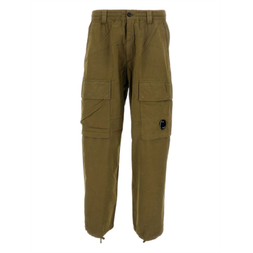 C.P. COMPANY lens pocket cotton cargo pants