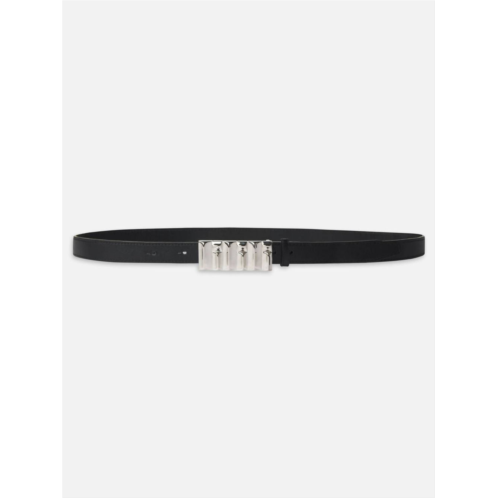 FRAME womens sculptural belt in black